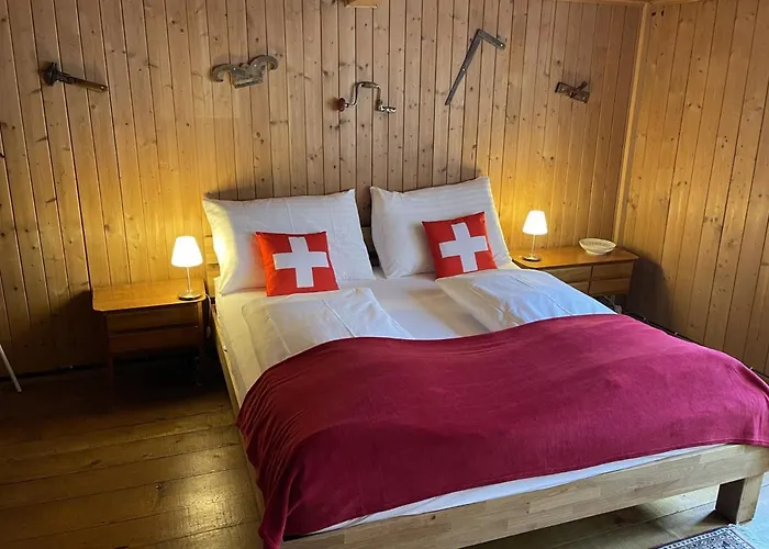Lejlighed Thun Alps Scenic Views And Concierge By Swisshut Därligen