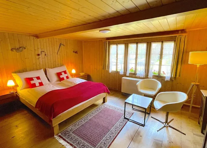 Lejlighed Thun Alps Scenic Views And Concierge By Swisshut *